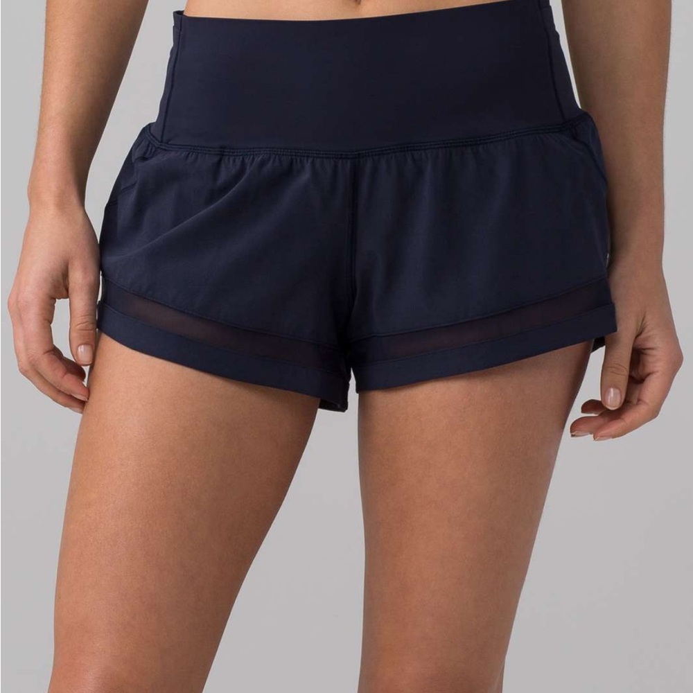 Lululemon Athletica Midnight Blue Athletic Shorts